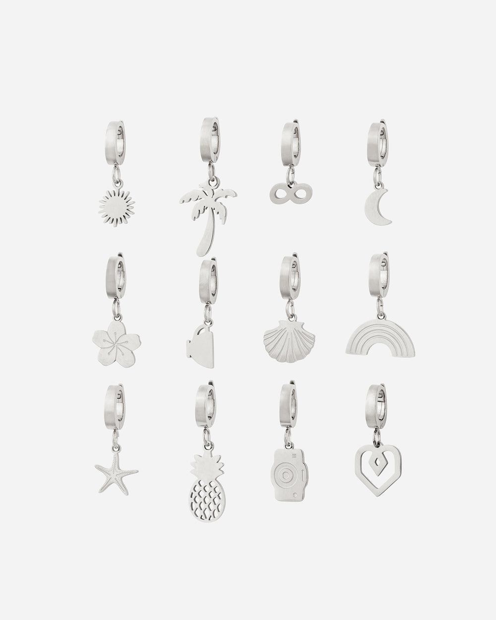 CHARM Bokyna Heart - Silver