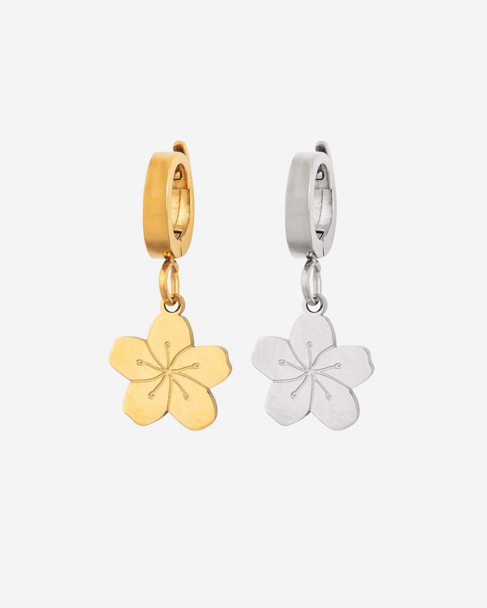 CHARM Tropical Flower - Gold
